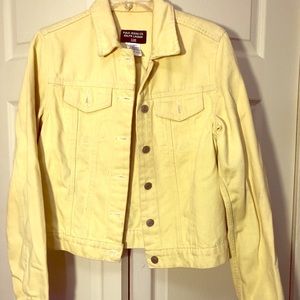 🍋 Lemon Yellow Ralph Lauren Denim Jacket 🍋